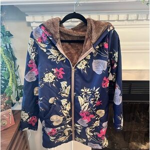 Never Worn Unique Light Weight Jacket- Medium